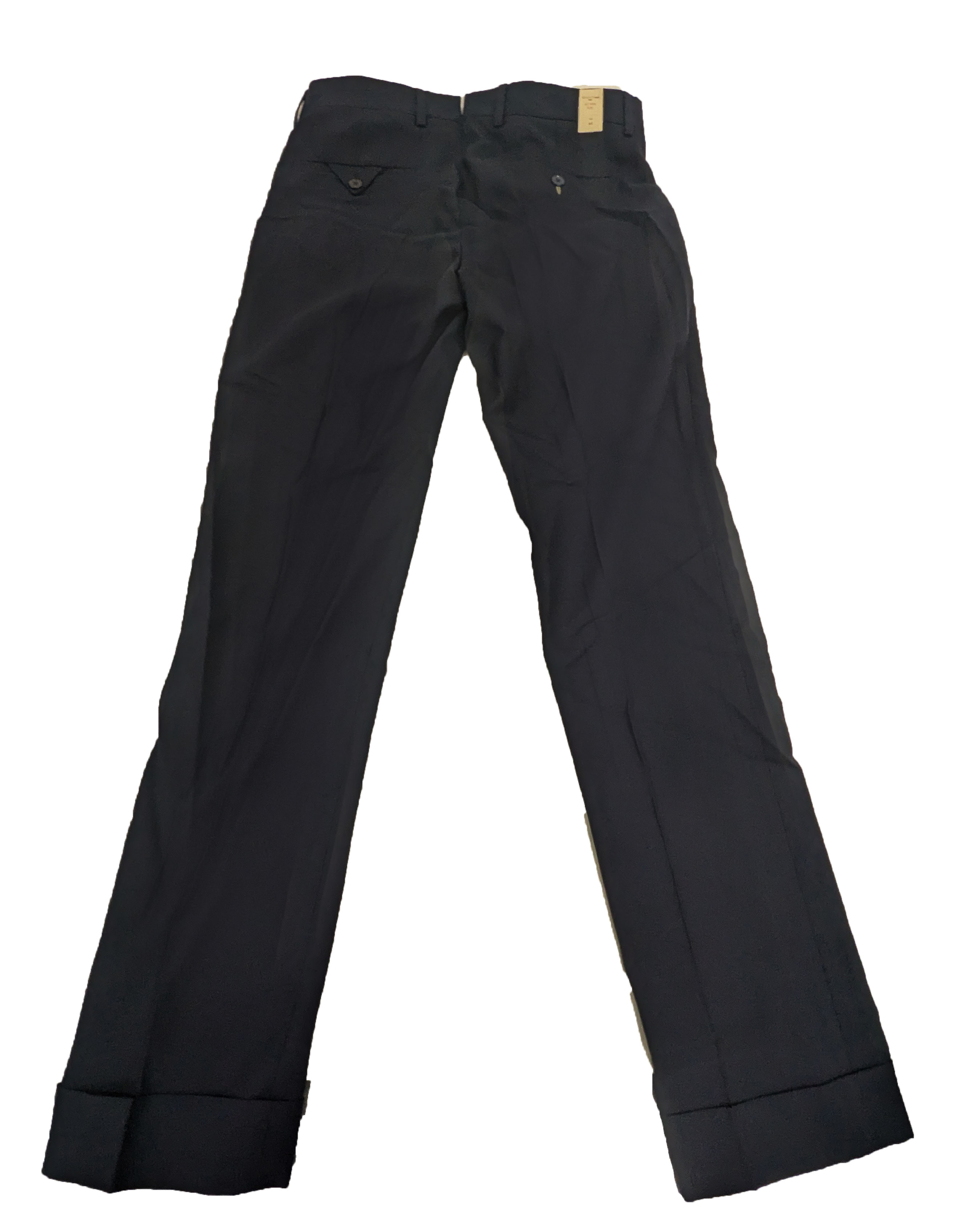 GANT RUGGER Men's Navy Wool Hopsack Smarty Pants 189360 NWT | eBay